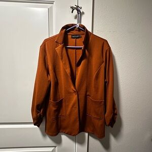 Burnt Orange Blazer